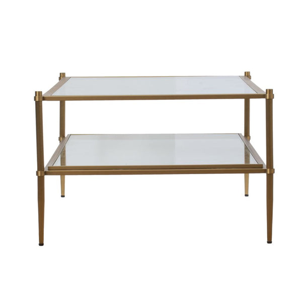 A&B Home Modern Brass Coffee Table