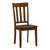 Jofran Simplicity Caramel Slat Back Chair