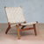 Masaya Lounge Chair - Natural Leather And Royal Mahogany