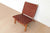 Masaya Lounge Chair - Saddle Leather And Royal Mahogany