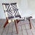 Masaya Lounge Chair - Colonial Pattern & Rosita Walnut