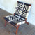 Masaya Lounge Chair - Colonial Pattern & Rosita Walnut