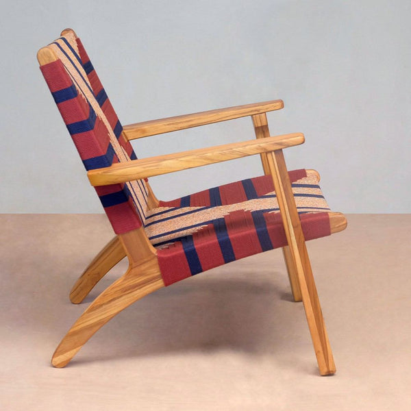 Masaya Arm Chair - Momotombo Pattern & Teak