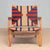 Masaya Arm Chair - Momotombo Pattern & Teak