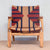 Masaya Arm Chair - Momotombo Pattern & Teak