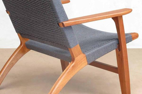 Masaya Build Your Own - Abuelo Woven Manila Lounge Chair