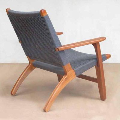 Masaya Build Your Own - Abuelo Woven Manila Lounge Chair