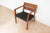 Masaya Managua Arm Chair - Black Leather And Royal Mahogany