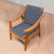 Masaya Izapa Woven Arm Chair - Charcoal