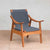 Masaya Izapa Woven Arm Chair - Charcoal