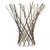 HomArt Flared Twig Trellis - Natural - Set of 4 - Feature Image-2