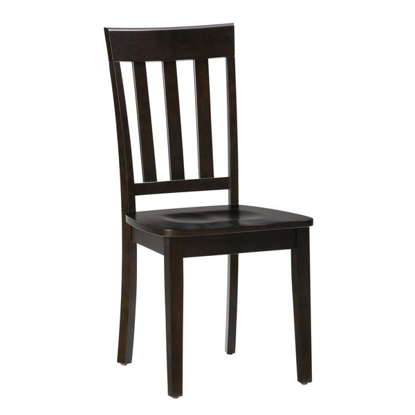 Jofran Simplicity Espresso Slat Back Chair