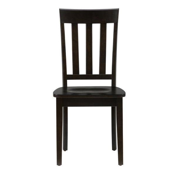 Jofran Simplicity Espresso Slat Back Chair