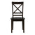 Jofran Simplicity Espresso X Back Chair