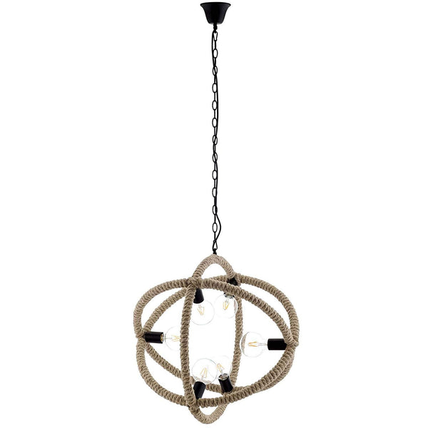 Modway Transpose Rope Pendant Chandelier | Chandeliers | Modishstore-2