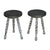 Guild Master Waterfront Barley Twist Stools | Modishstore | Stools & Benches