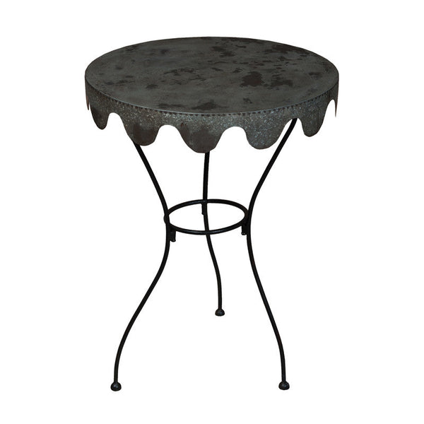 Guild Master Metal Wine Country Side Table | Modishstore | Side Tables