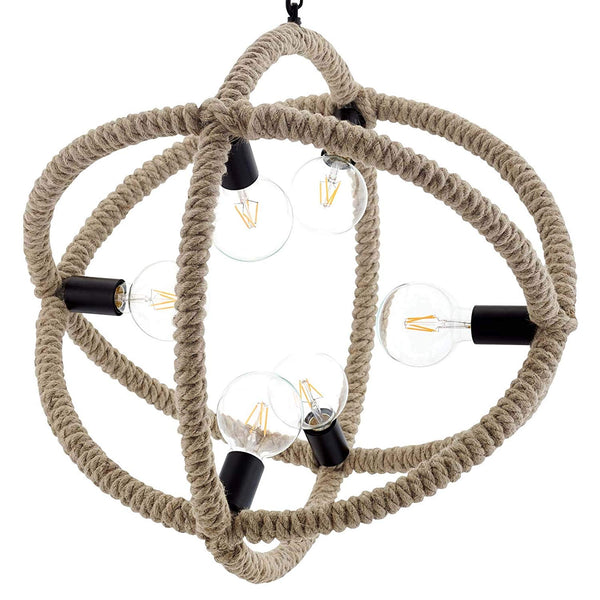 Modway Transpose Rope Pendant Chandelier | Chandeliers | Modishstore-4