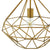 Modway Rarity Diamond-Shaped Brass Pendant Light | Pendant Lamps | Modishstore-3