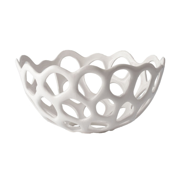 Dimond Home Perforated Porcelain Dish