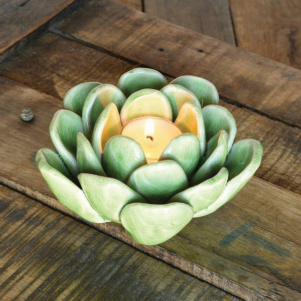 HomArt Succulent Tealight Holder - Set of 4-7