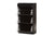 baxton studio cayla modern and contemporary black wood shoe cabinet | Modish Furniture Store-6