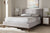 baxton studio valencia mid century modern dark grey fabric full size platform bed | Modish Furniture Store-29