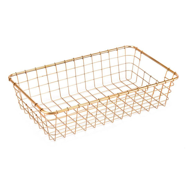 Zuo Baskets Gold - Set Of 3-2