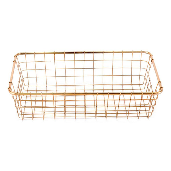 Zuo Baskets Gold - Set Of 3-3