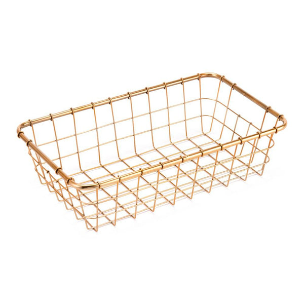 Zuo Baskets Gold - Set Of 3-6