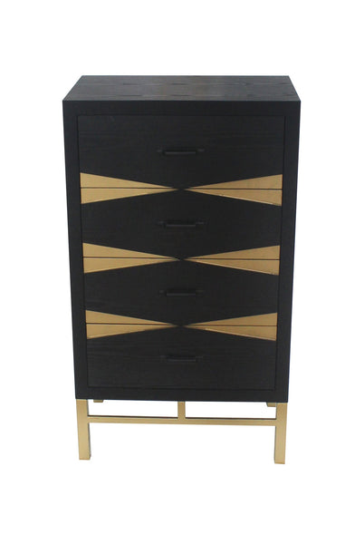 Screen Gems 4 Drawer Side Table - AF-110 | Side Tables | Modishstore