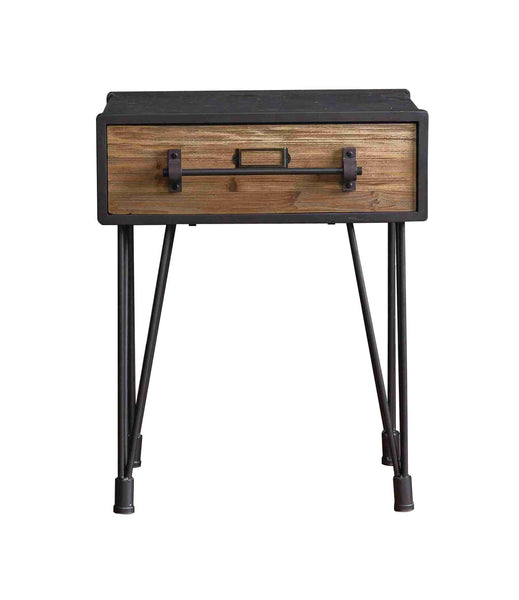 Screen Gems Loft Designed Wooden End Table/Night Stand With Drawer - AF-123 | End Tables | Modishstore-2