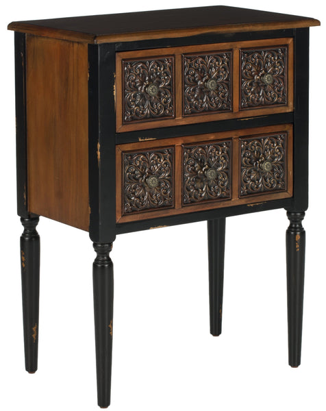 Safavieh Kenneth 2 Drawer Side Table | Side Tables |  Modishstore  - 3