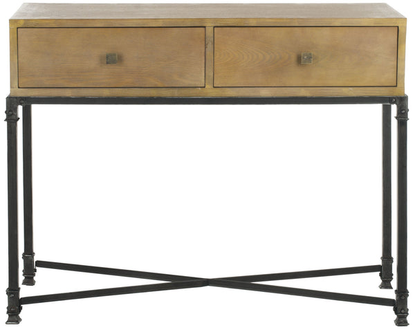 Safavieh Julian 2 Drawer Console | Console Tables |  Modishstore  - 2