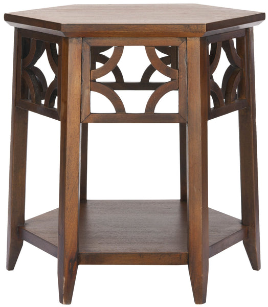 Safavieh Connr Hexagon End Table | End Tables |  Modishstore  - 5