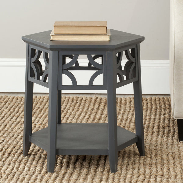 Safavieh Connr Hexagon End Table | End Tables |  Modishstore  - 2