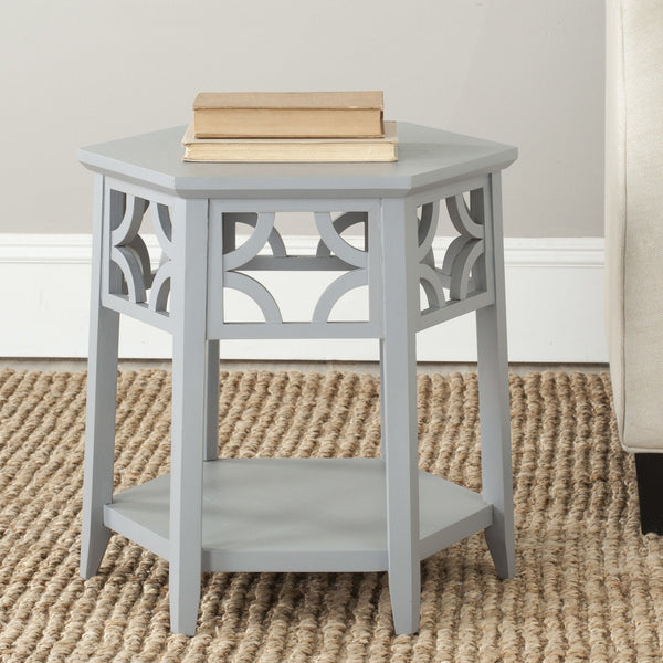 Safavieh Connr Hexagon End Table | End Tables |  Modishstore  - 3