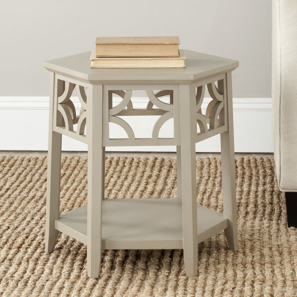 Safavieh Connr Hexagon End Table | End Tables |  Modishstore  - 4