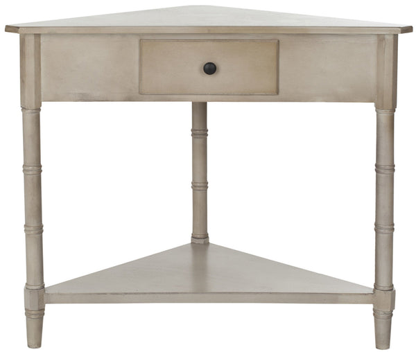 Safavieh Gomez Corner Table With Storage Drawer | Console Tables |  Modishstore  - 2