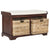 Safavieh Freddy Wicker Storage Bench | Stools & Benches |  Modishstore  - 13