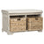 Safavieh Freddy Wicker Storage Bench | Stools & Benches |  Modishstore  - 17