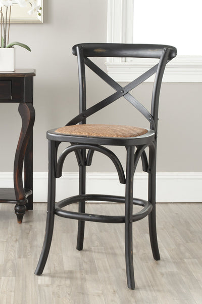 Safavieh Franklin X Back Counter Stool | Counter Stools |  Modishstore  - 8