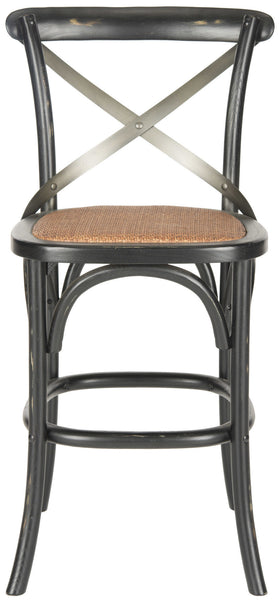 Safavieh Eleanor X Back Counter Stool | Counter Stools |  Modishstore  - 9