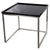 A&B Home Nesting Table Chrome - Black