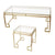 A&B Home Halcyone (1)Coffee/(2)Side Tables Set - Set Of 3