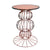 A&B Home Orianne Spherical Base Side Table