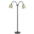 Cal Lighting BO-2444FL-DB 40W X 2 Gail Metal Lamp With Goose Neck | Modishstore | Floor Lamps