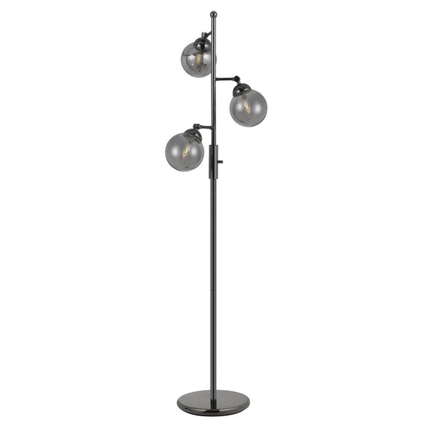 Cal Lighting BO-2577FL 40W X 3 Prato Floor Lamp-2