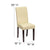 Flash Furniture Ivory Leather Upholstered Parsons Chair