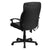 Flash Furniture BT-9578P-GG High Back Massaging Black Leather Executive Swivel Office Chair | Office Chairs | Modishstore-3